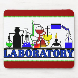 LAB WARE - LABORATORY GLASSWARE SETUP MOUSE PAD