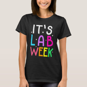 Lab Week 2022 Laboratory Tech Heart Technologist T-Shirt