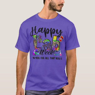 Lab Week 2023 Laboratory ech Leopard Medical echni T-Shirt