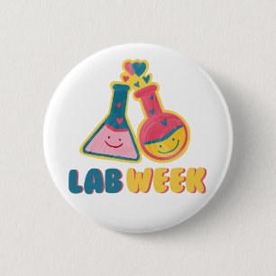 Lab Week 2024 Medical Lab Tech 2 Inch Round Button