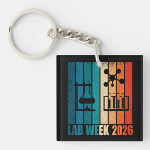 Lab Week 2026 Medical Laboratory Professionals Keychain