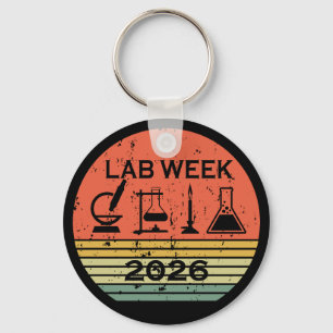 Lab Week 2026 Medical Laboratory Professionals Keychain
