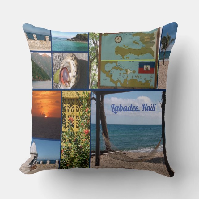 Labadee, Haïti lance un oreiller (Recto)