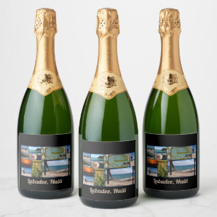 Labadee Haiti Sparkling Wine Label