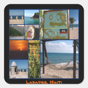 Labadee, Haiti Square Sticker