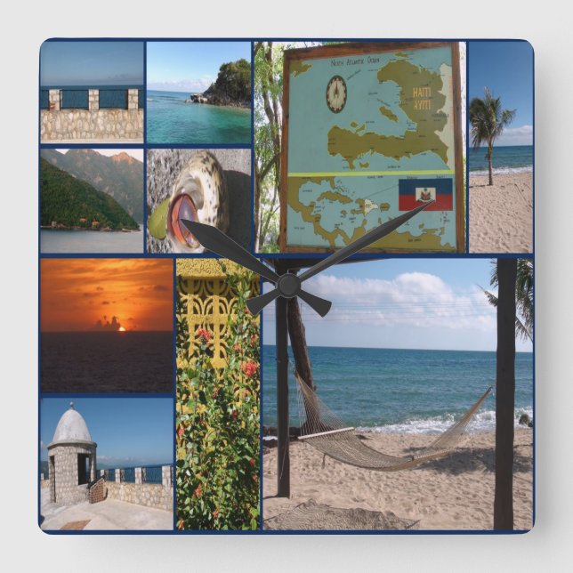 Labadee, Haiti wall clock (Front)