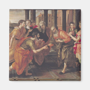 Laban Presenting Eliezer to his Father, 1562 Magnet