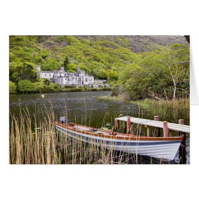 L'abbaye de Kylemore, Irlande. L'abbaye de Kylemor (Devant horizontal)