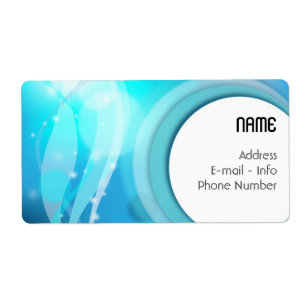 Label Abstract background