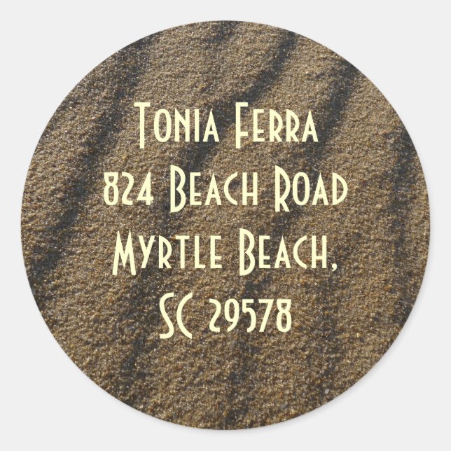 label address (Front)