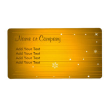 Label de conception Christmas
