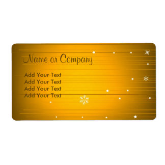 Label de conception Christmas