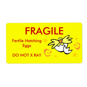 Label - hatching eggs