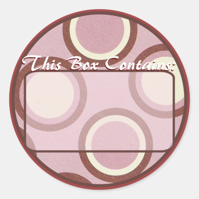 Label Sticker (Front)