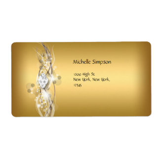 Label White Gold Diamond Address