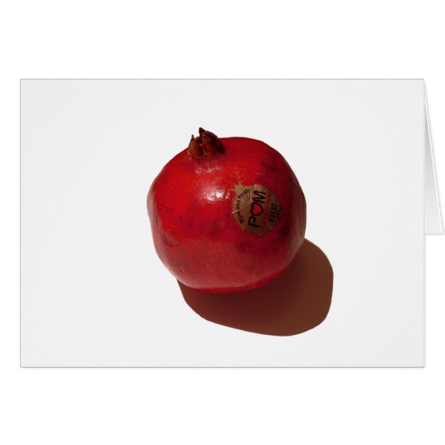 Labelled Pomegranate (Front Horizontal)