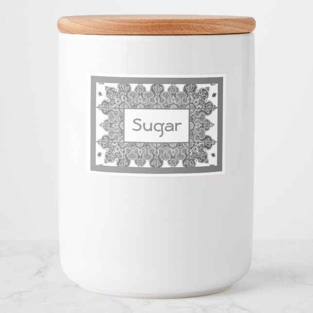 Labels for Food Storage Containers (Front)