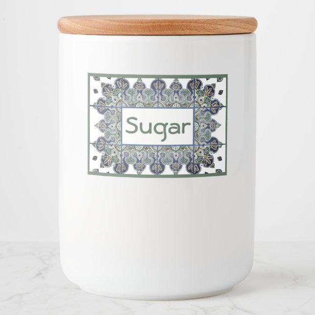 Labels for Food Storage containers (Front)