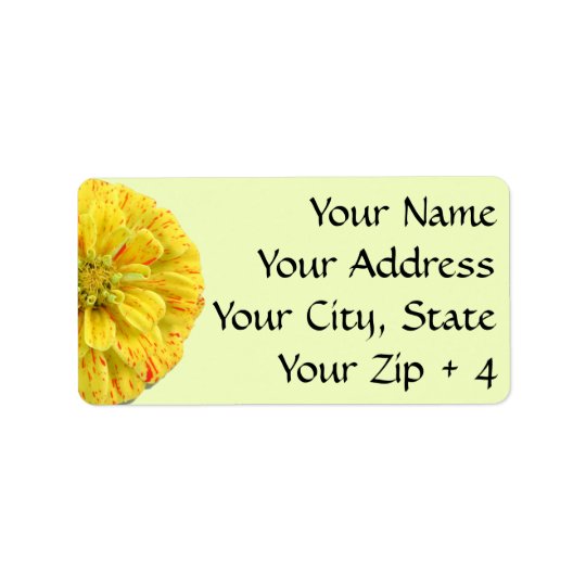 Labels/Gift Tags - Candy Stripe Zinnia
