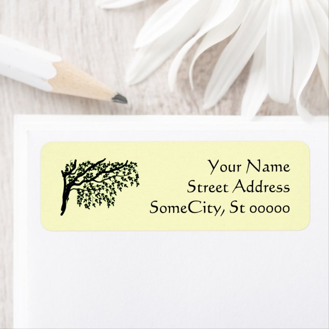 Labels, Return - Weeping Branches (Insitu)