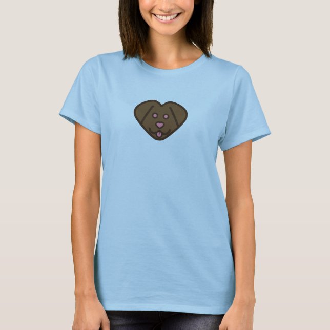 Labhearts Chocolate T-Shirt (Front)