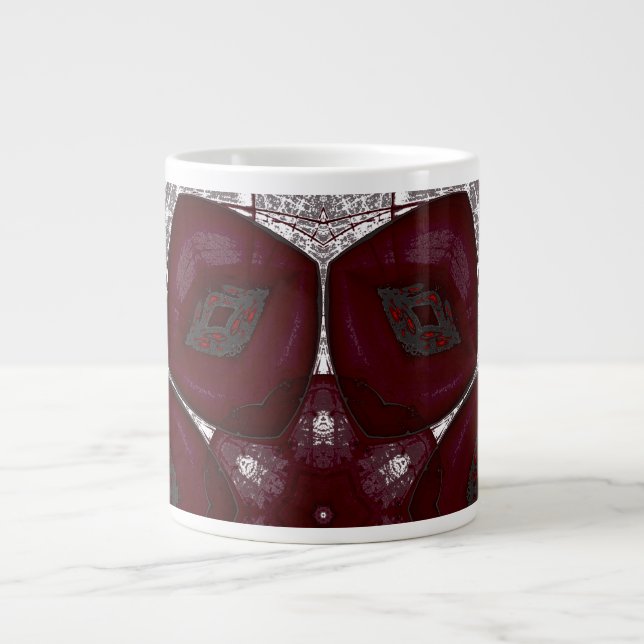 Labia Fluer Prem Mandal Large Coffee Mug (Front)
