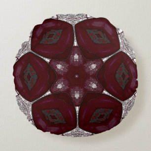 Labia Fluer Prem Mandal Round Pillow