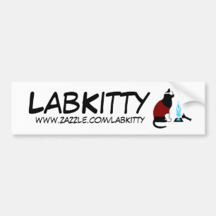 LabKitty Bumper Sticker