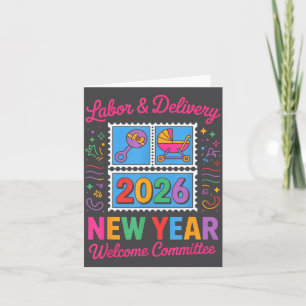 Labor &amp; Delivery 2026 New Year Welcome Committ Card