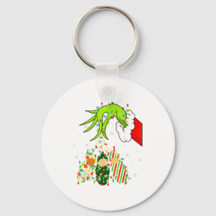 Labor And Delivery Nurse Merry Christmas Xmas Ligh Keychain