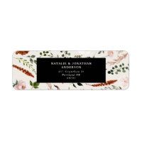 Laboratoire de mariage floral en terre cuite noire