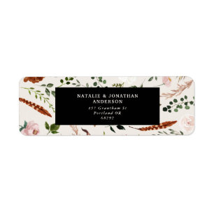 Laboratoire de mariage floral en terre cuite noire