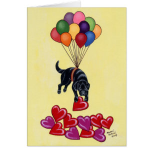 Laboratoire et coeurs noirs