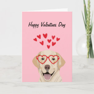 Laboratoire jaune - carte d'amour des valentines -