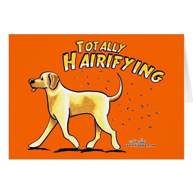 Laboratoire Jaune totalement Hairifiant (Devant horizontal)