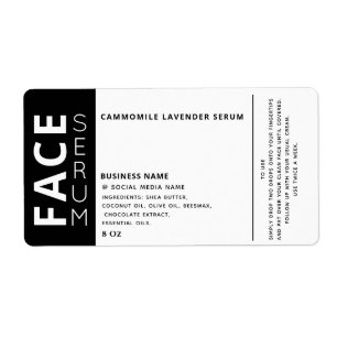 Laboratoire professionnel minimaliste noir blanc v