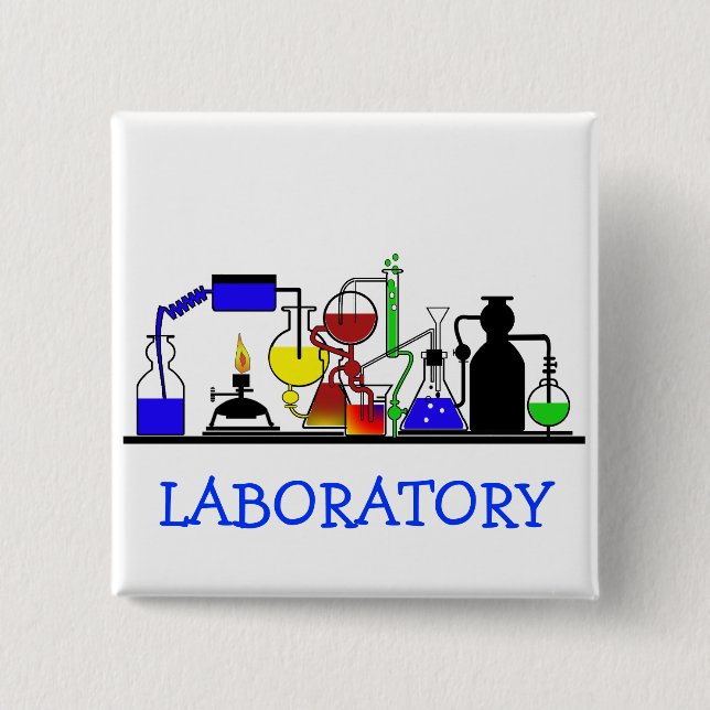 LABORATORY BEAKERS PIN (Front)