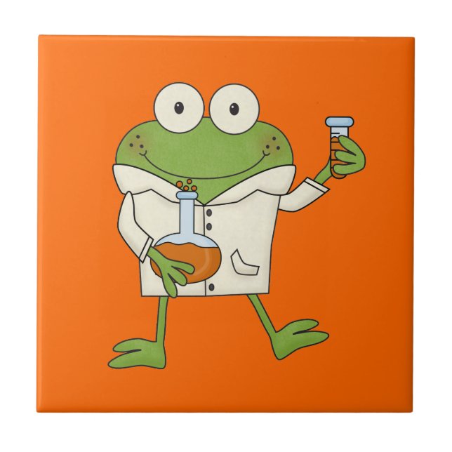 Laboratory Frog Tile (Front)