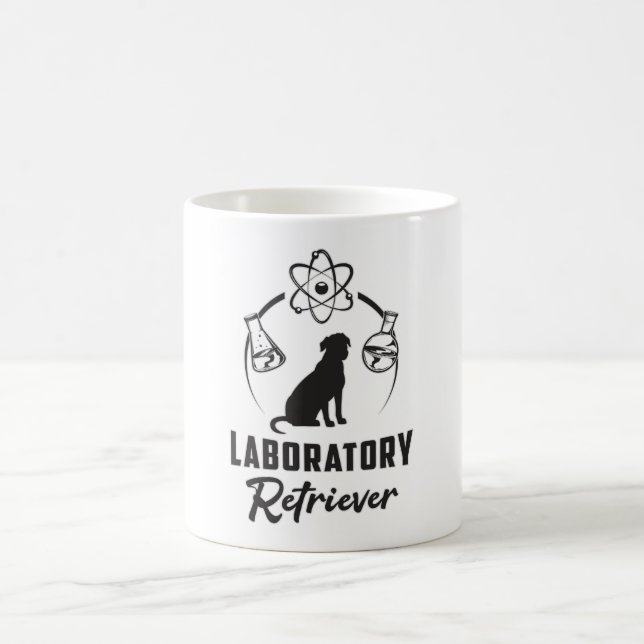 Laboratory Labrador Retriever Dog Lover Funny Gift Coffee Mug (Center)