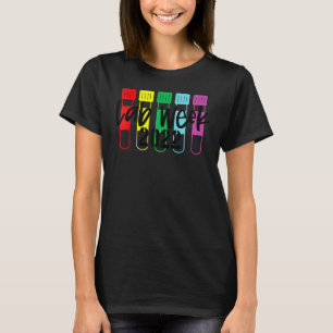 Laboratory Technician Lab Week 2022 Colourful Scie T-Shirt