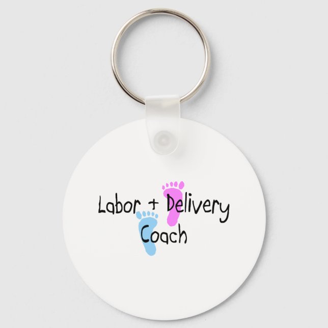 Labour and Delivery Crew Keychain (Front)