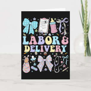 Labour And Delivery Nurse Coquette Landd Nurse Eas Card
