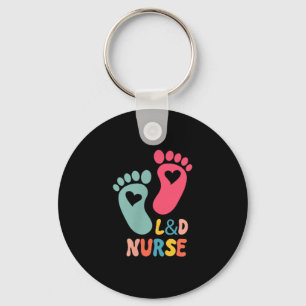 Labour And Delivery Nurse Tee L&amp;d Shirt - Labo Keychain