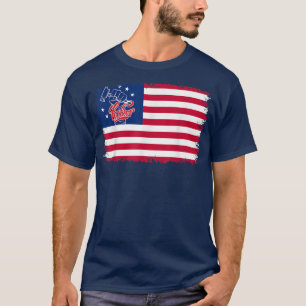 Labour Day Betsy Ross American Flag Workers Labour T-Shirt