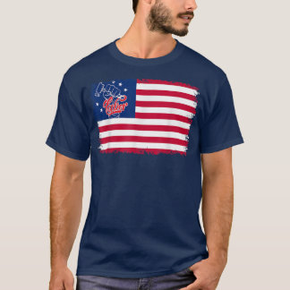 Labour Day Betsy Ross American Flag Workers Labour T-Shirt