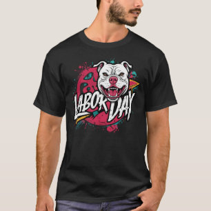 Labour Day Enjoy Bulldog T-Shirt