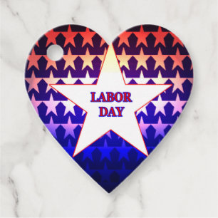 Labour Day Favour Tags
