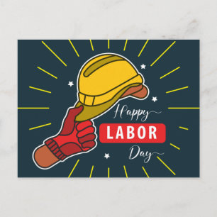 Labour Day Holiday Postcard