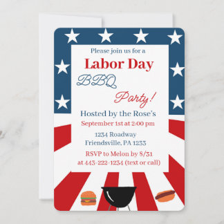 labour day invitation