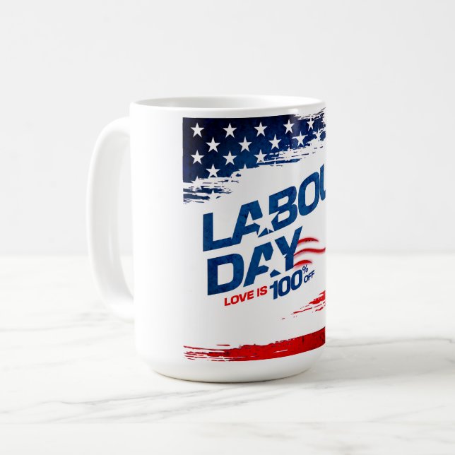 Labour Day Mug (Front Left)